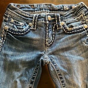 Miss Me size 10 girls jeans JPK5014 bootcut